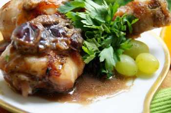 Куриные ножки под медово-сливовым соусом: рецепт с пошаговым фото