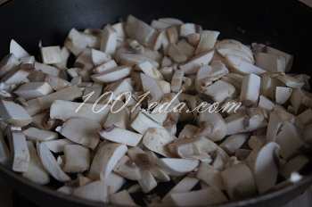Корзиночки из кабачка с куриным мясом и грибами: рецепт с пошаговым фото