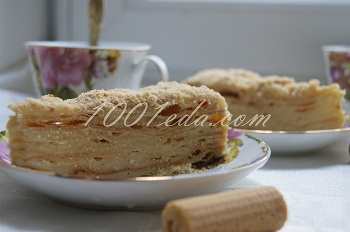 Торт “Простой Наполеон”: рецепт с пошаговым фото