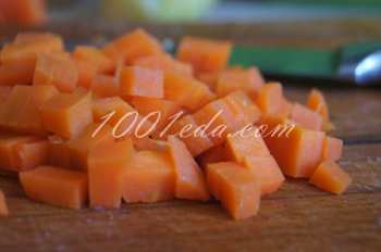 Мясной салат с отварной морковью: рецепт Оливье с пошаговым фото