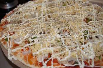 Овощная пицца ультрабыстрого приготовления: рецепт с пошаговым фото