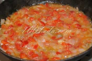 Вермишель со свининой под соусом “Сальса”: рецепт пошаговым фото